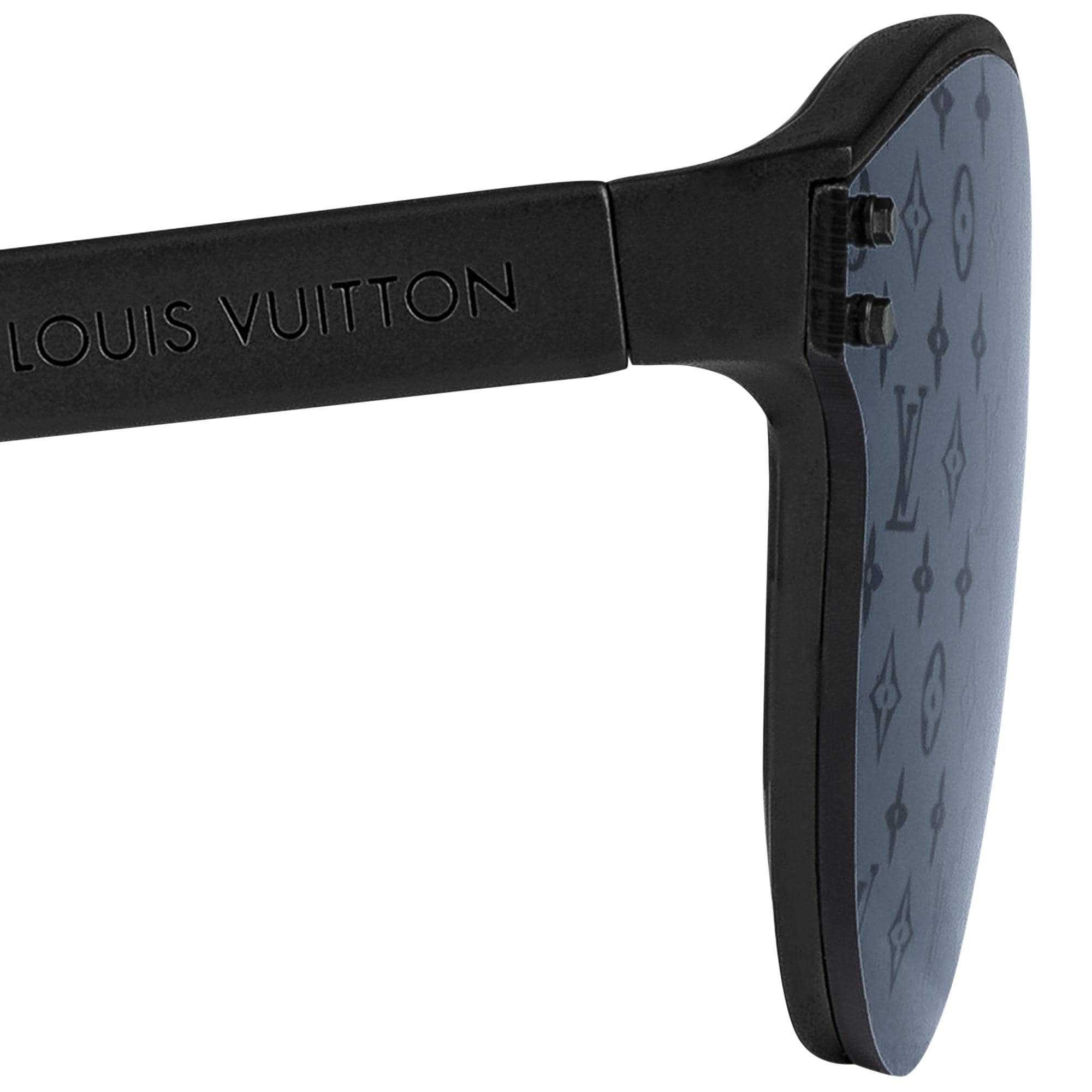 LV Waimea Round Sunglasses - Luxury S00 Black | LOUIS VUITTON